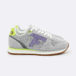 Lavander & Lime runnings shoes in recycled polyester