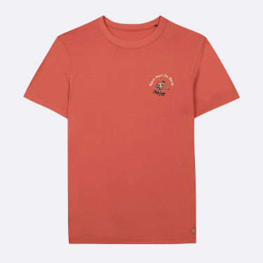Kaki t-shirt in cotton