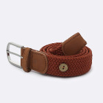 Terracotta belt in recycled polyester