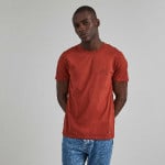 Old Red Tshirt in recycled cotton