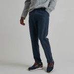 Navy Pants in wool & polyester