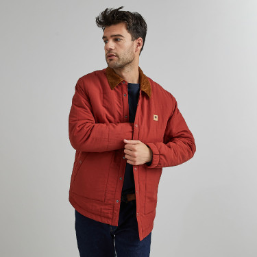 Old Red Jacket in recycled polyester