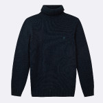 Navy Sweater in wool recyclé