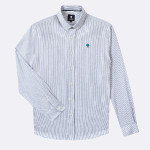 Off-White, Blue Shirt in cotton