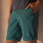 Ocean shorts in organic cotton and recycled cotton - Saulieu model