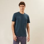 Washed navy t-shirt