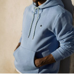 Light blue hoodies